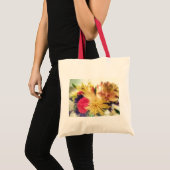 Vivid Flowers Tote Bag (Voorkant (product))