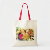 Vivid Flowers Tote Bag (Voorkant)