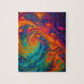 Vivid Fluid Art Legpuzzel (Verticaal)