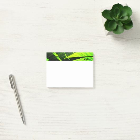 Vivid Foliage Abstract Post-it® Notes (Kantoor)
