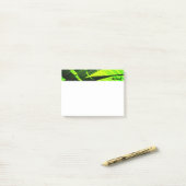 Vivid Foliage Abstract Post-it® Notes (Op bureau)