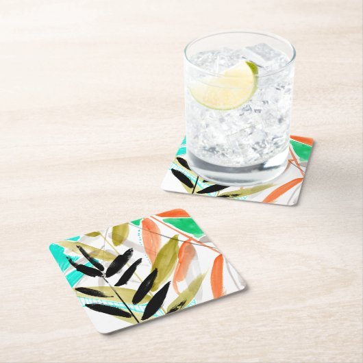 Vivid Fronts II Kartonnen Onderzetters (Insitu)