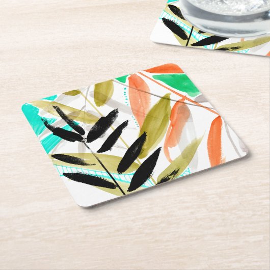 Vivid Fronts II Kartonnen Onderzetters (Schuin)