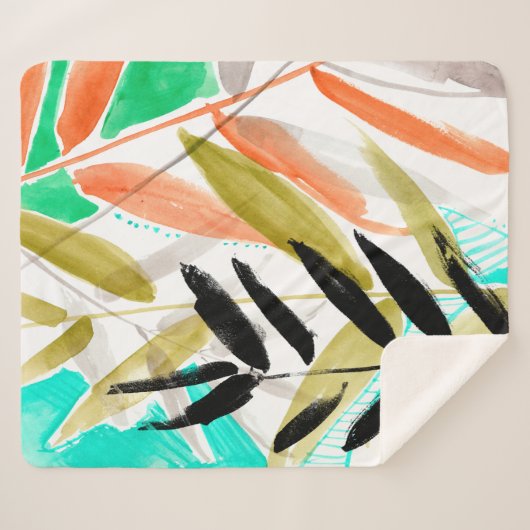 Vivid Fronts II Sherpa Deken (Voorkant (horizontaal))