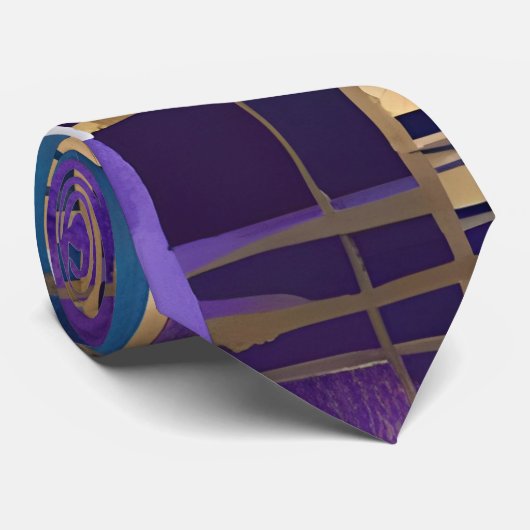 Vivid fusion stropdas (Opgerold)