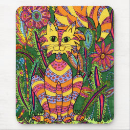 Vivid Garden Cat 2 Muismat