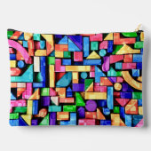 Vivid Geometric Flow Etui (Achterkant)