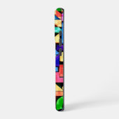 Vivid Geometric Flow iPhone Hoesje (Linkerkant)