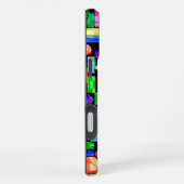 Vivid Geometric Flow iPhone Hoesje (Rechterkant)