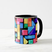 Vivid Geometric Flow Mok (Voorkant rechts)