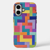 Vivid Grid Case-Mate iPhone Case (Achterkant)