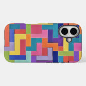 Vivid Grid Case-Mate iPhone Case (Achterkant (horizontaal))