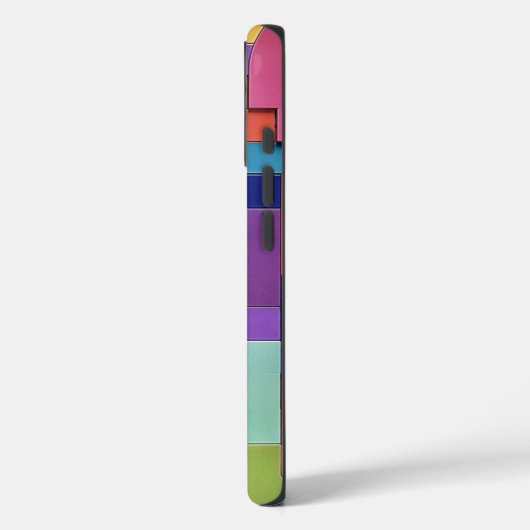 Vivid Grid Case-Mate iPhone Case (Achterkant / Links)