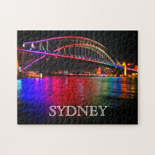 vivid harbour - brug sydney legpuzzel