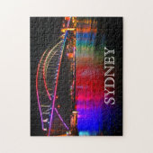 vivid harbour - brug sydney legpuzzel (Verticaal)