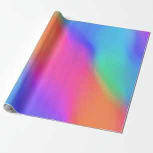 Vivid Holographic Gift Wrap Cadeaupapier