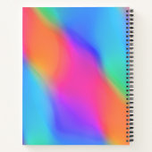 Vivid Holographic Personated Spiral Notebook Notitieboek (Achterkant)