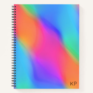 Vivid Holographic Personated Spiral Notebook Notitieboek