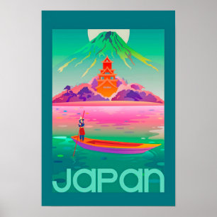 Vivid Japans reisposter Poster