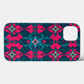 Vivid Jewel-Tone Kaleidoscope Phone Case (Achterkant (horizontaal))