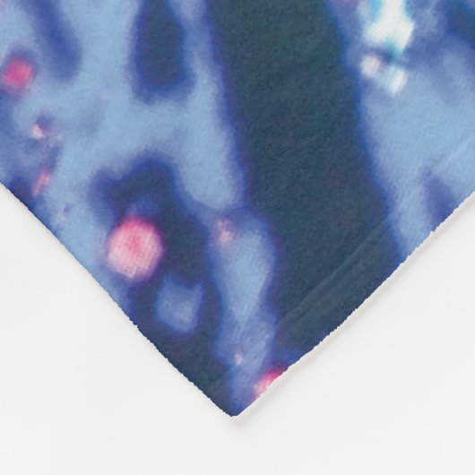 Vivid Kaleidoscoop Fleece Deken (Hoek)