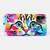 Vivid Kat Vibes Design Case-Mate iPhone Case (Achterkant (horizontaal))