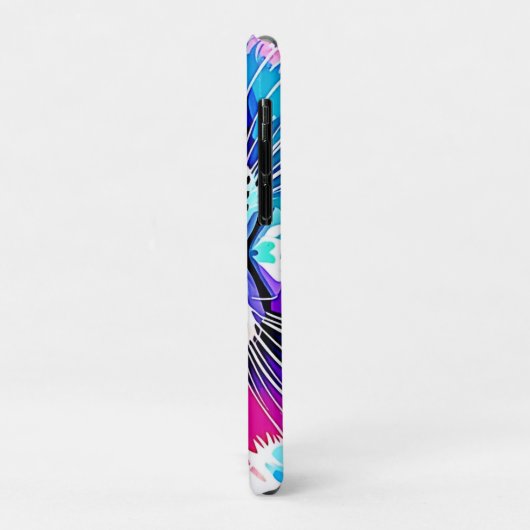 Vivid Kat Vibes Design Case-Mate iPhone Case (Achterkant/links)