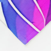 Vivid Kat Vibes Design Fleece Deken (Hoek)