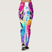 Vivid Kat Vibes Design Leggings (Achterkant)