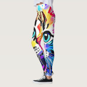 Vivid Kat Vibes Design Leggings (Links)