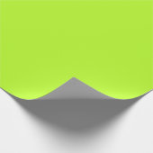 Vivid Lime Green Uni-Colored Cadeaupapier (Hoek)