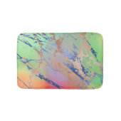 Vivid Marble | Waterverf van kleurrijk gebalste pa Badmat (Voorkant)