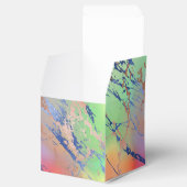 Vivid Marble | Waterverf van kleurrijk gebalste pa Bedankdoosjes (Geopend)