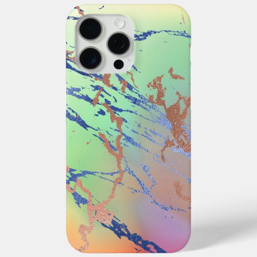 Vivid Marble | Waterverf van kleurrijk gebalste pa Case-Mate iPhone Case (Achterkant)