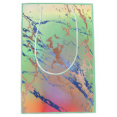 Vivid Marble | Waterverf van kleurrijk gebalste pa Medium Cadeauzakje (Voorkant)