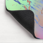 Vivid Marble | Waterverf van kleurrijk gebalste pa Muismat (Hoek)