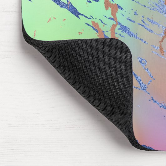 Vivid Marble | Waterverf van kleurrijk gebalste pa Muismat (Hoek)