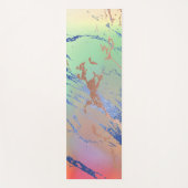 Vivid Marble | Waterverf van kleurrijk gebalste pa Yogamat (Voorkant)