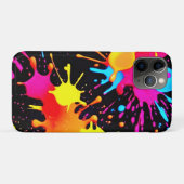 Vivid Neon Abstracte kunst in beweging Case-Mate iPhone Case (Achterkant (horizontaal))