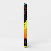 Vivid Neon Abstracte kunst in beweging Case-Mate iPhone Case (Achterkant/links)