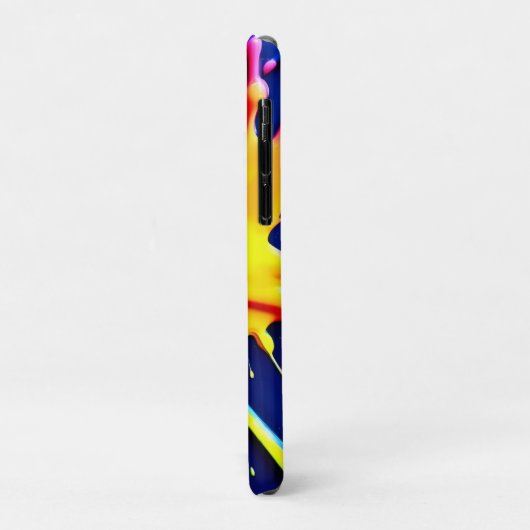 Vivid Neon Splashes Case-Mate iPhone Case (Achterkant/links)