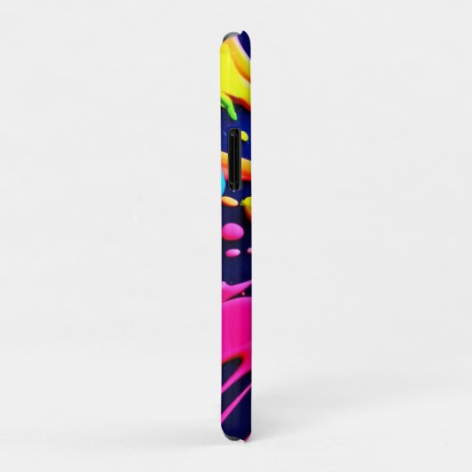 Vivid Neon Splashes Case-Mate iPhone Case (Achterkant/rechts)