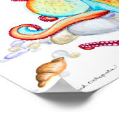 Vivid Octopoda Poster (Hoek)