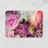 Vivid Orchid Florals Enclosure Card Informatiekaartje (Voorkant)
