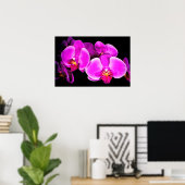 Vivid Orchid Poster (Thuiskantoor)