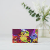 Vivid Orchid  Visitekaartjes (Staand voorkant)