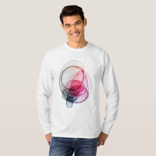 Vivid Overlap V02 T-shirt (Voorkant volledig)