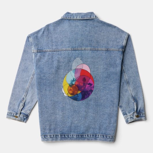 Vivid Overlap V03 Denim Jacket (Achterkant)