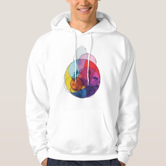Vivid Overlap V03 Hoodie (Voorkant)