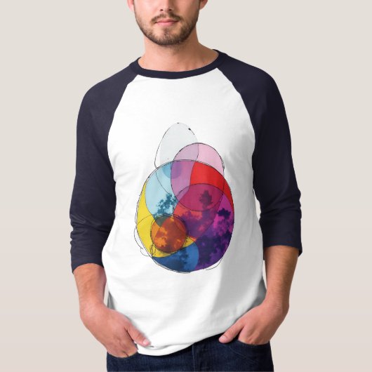 Vivid Overlap V03 T-shirt (Voorkant)